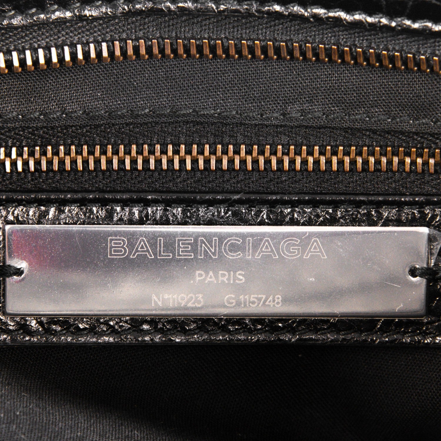 Balenciaga Agneau Classic Hardware City Black 6 of 7