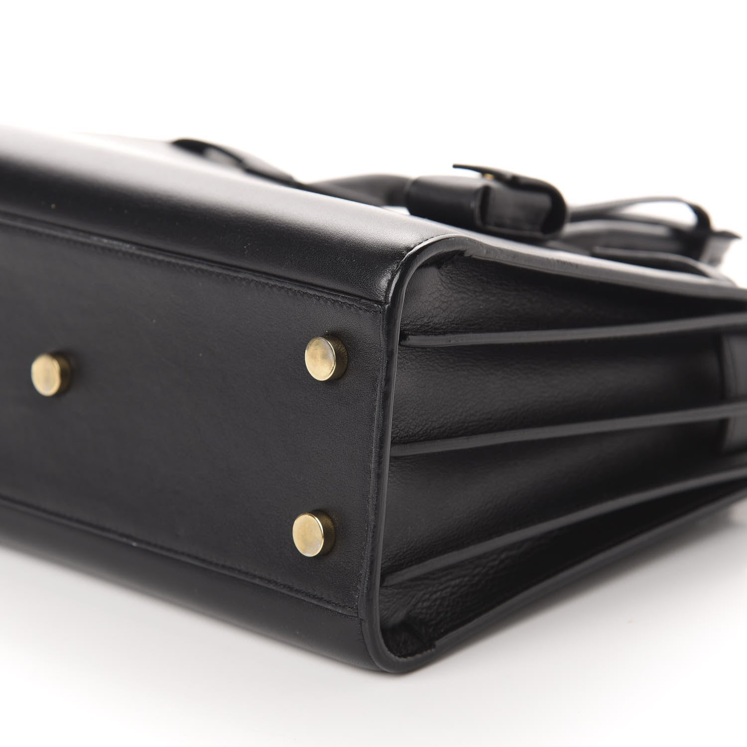 Saint Laurent Calfskin Baby Sac De Jour Black 7 of 9