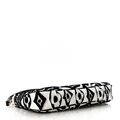Louis Vuitton X UF Tufted Monogram Pochette Accessories White Black 4 of 10