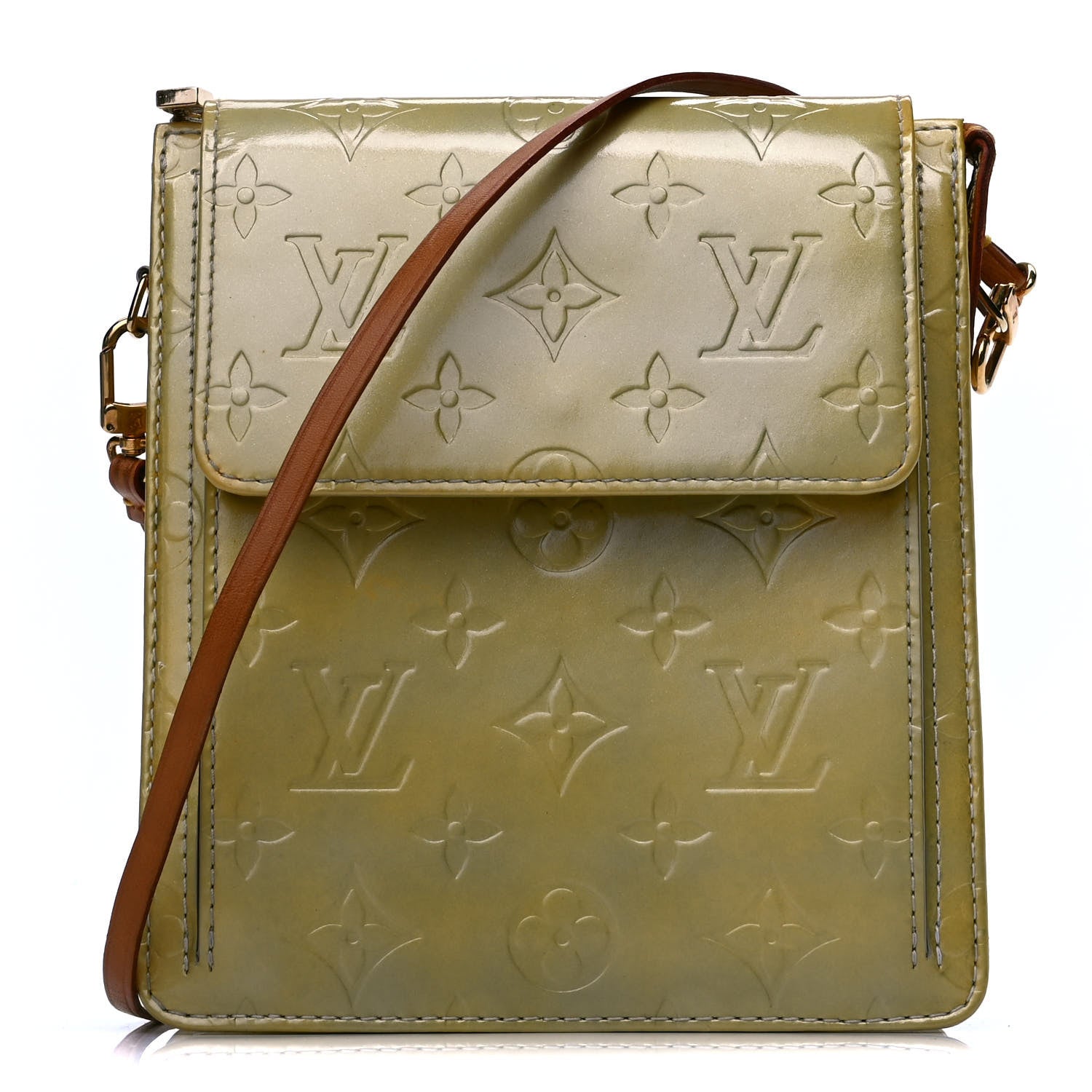 Louis Vuitton Vernis Mott Beige 1 of 6