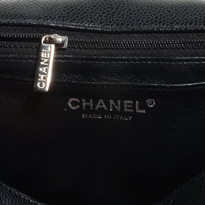Chanel Caviar Jumbo Single Flap Black 6 of 7