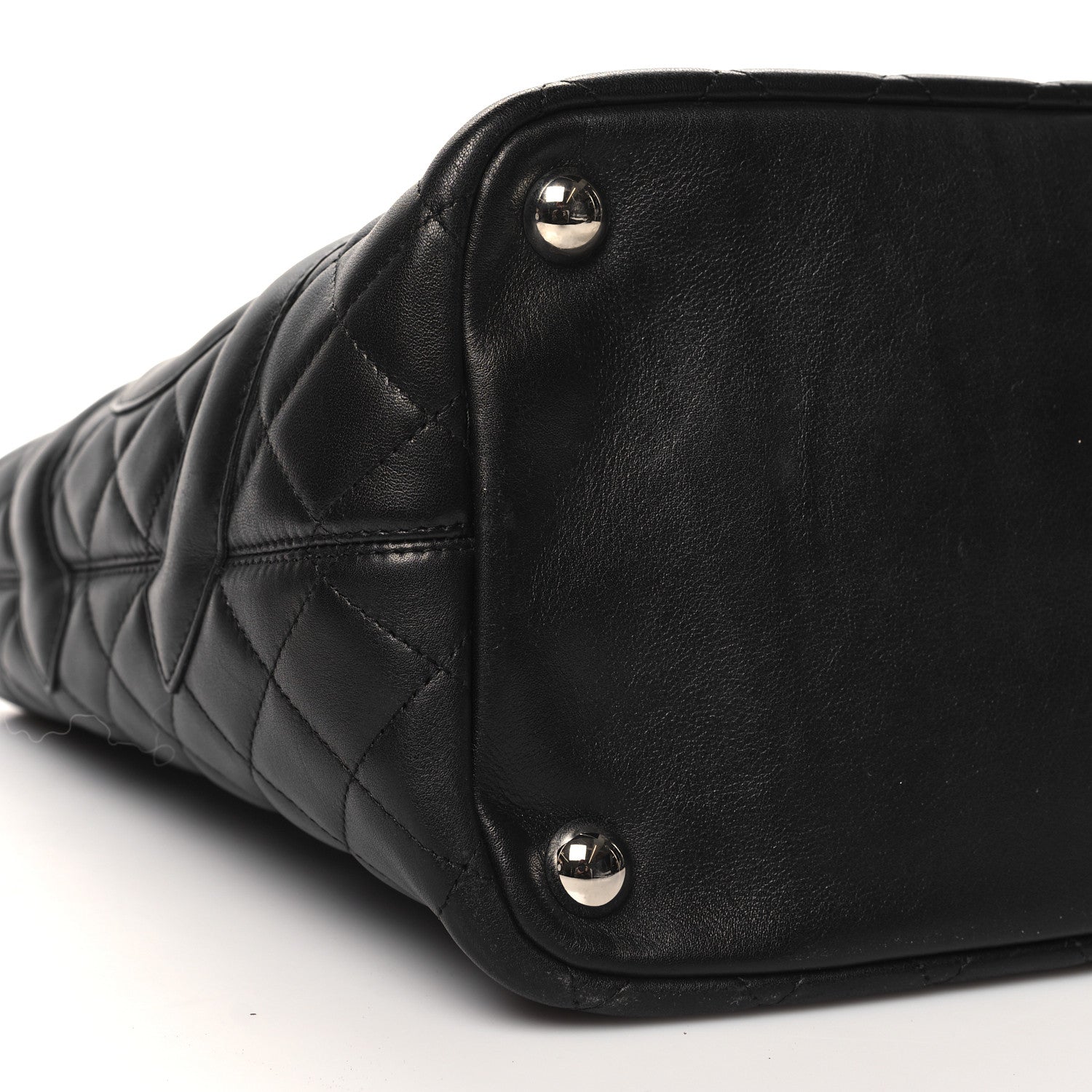 Chanel Calfskin Quilted Large Cambon Tote Black 9 of 12