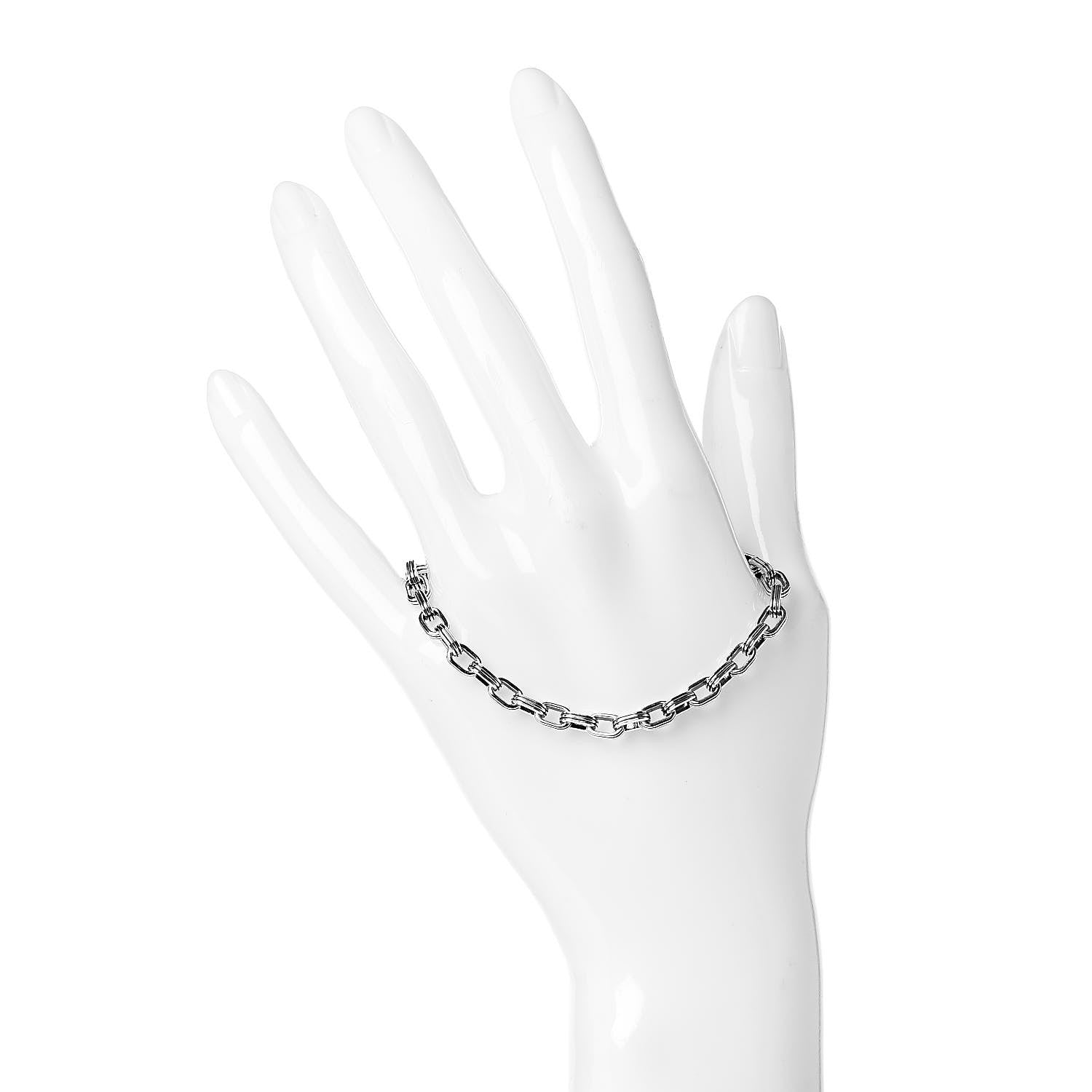 David Yurman Sterling Silver 4.5mm Chain Link Bracelet 2 of 4