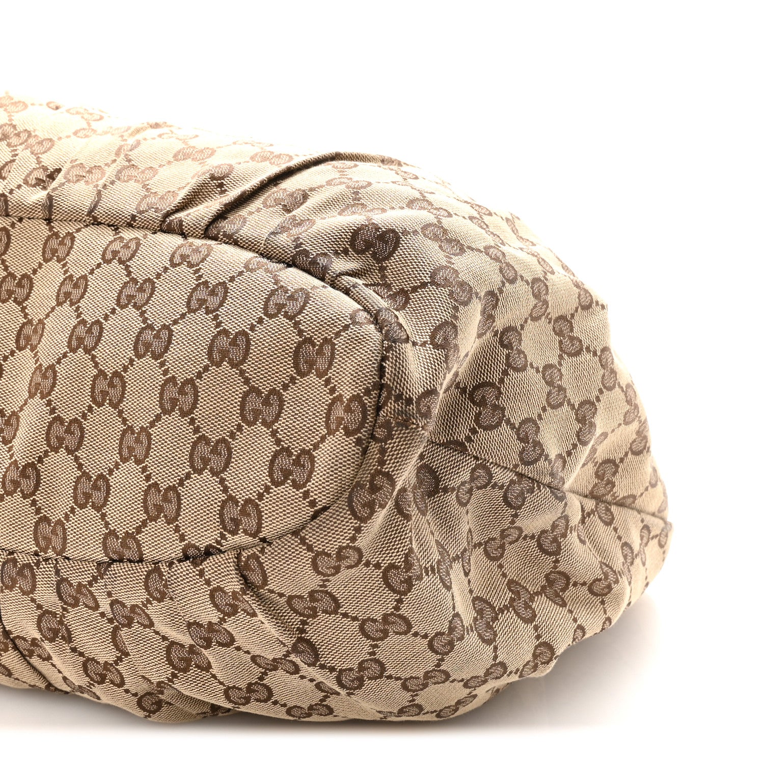 Gucci Monogram Studded Pelham Tote Dark Brown 10 of 10