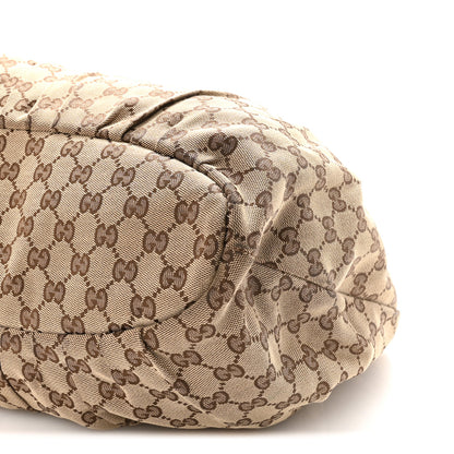Gucci Monogram Studded Pelham Tote Dark Brown 10 of 10