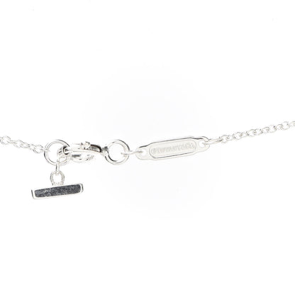 Tiffany Sterling Silver Small T Smile Pendant Necklace 4 of 6