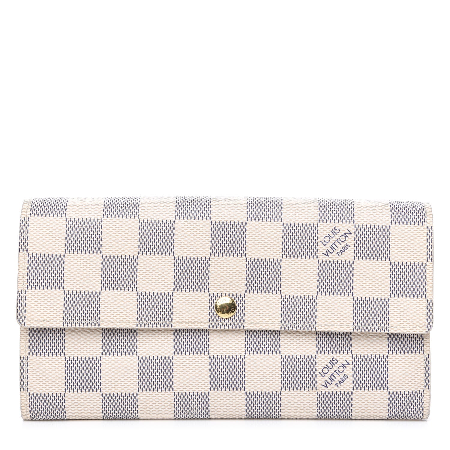 Louis Vuitton Damier Azur Sarah Wallet 1 of 7