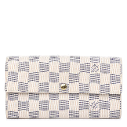Louis Vuitton Damier Azur Sarah Wallet 1 of 7