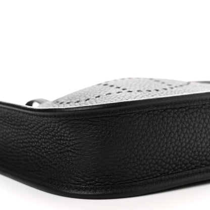 Hermes Taurillon Clemence Evelyne TPM Black 9 of 11