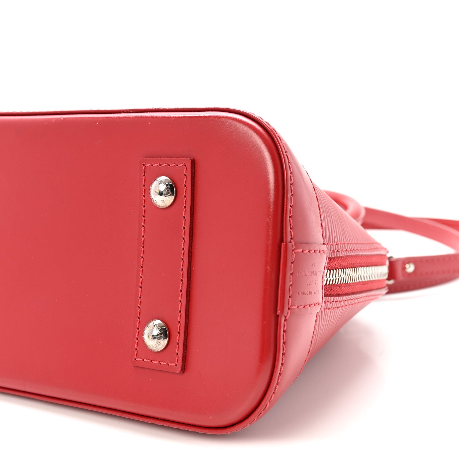 Louis Vuitton Epi Alma BB Carmine 9 of 9