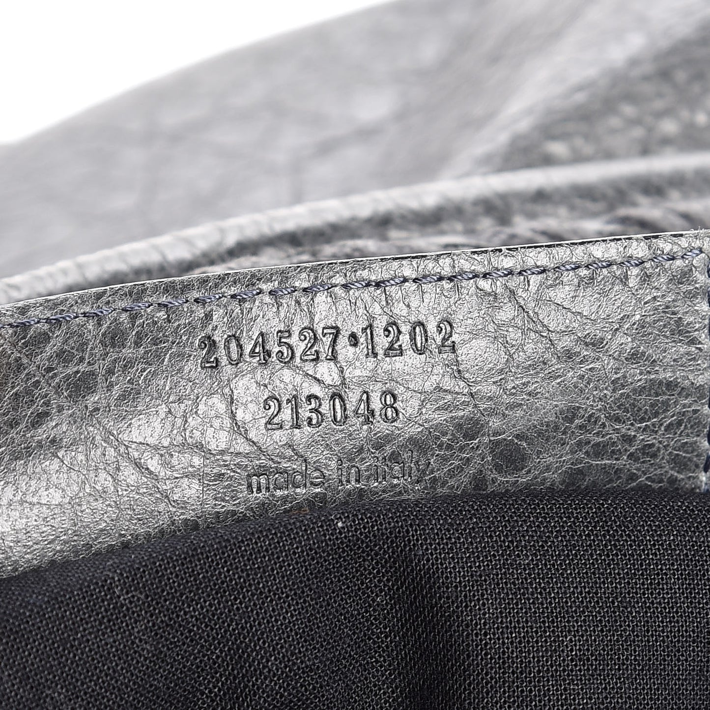 Agneau Giant Brogues Hardware Day Hobo Anthracite