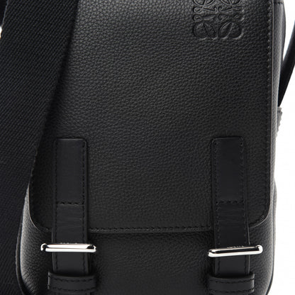 Loewe Soft Grained Calfskin XS Military Crossbody Black 8 of 10
