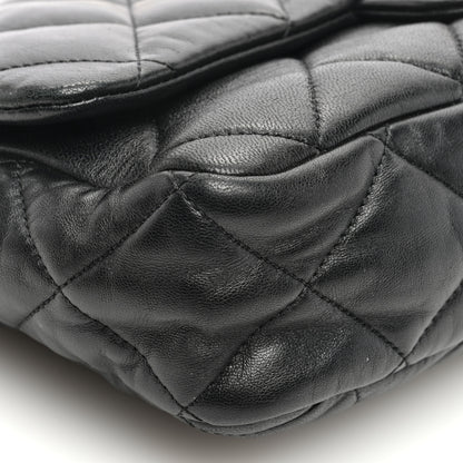 Chanel Lambskin Quilted Large CC Funky Town Flap Black 9 of 10