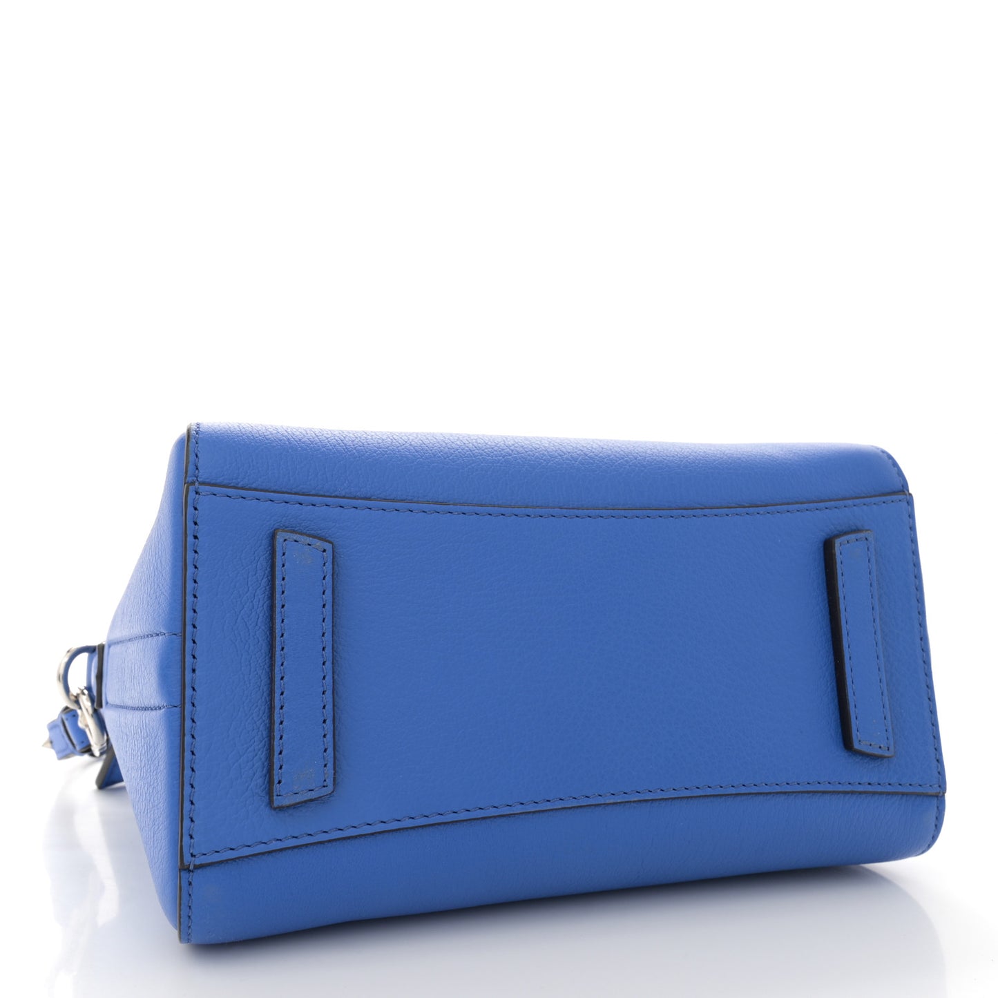 Sugar Goatskin Mini Antigona Persian Blue