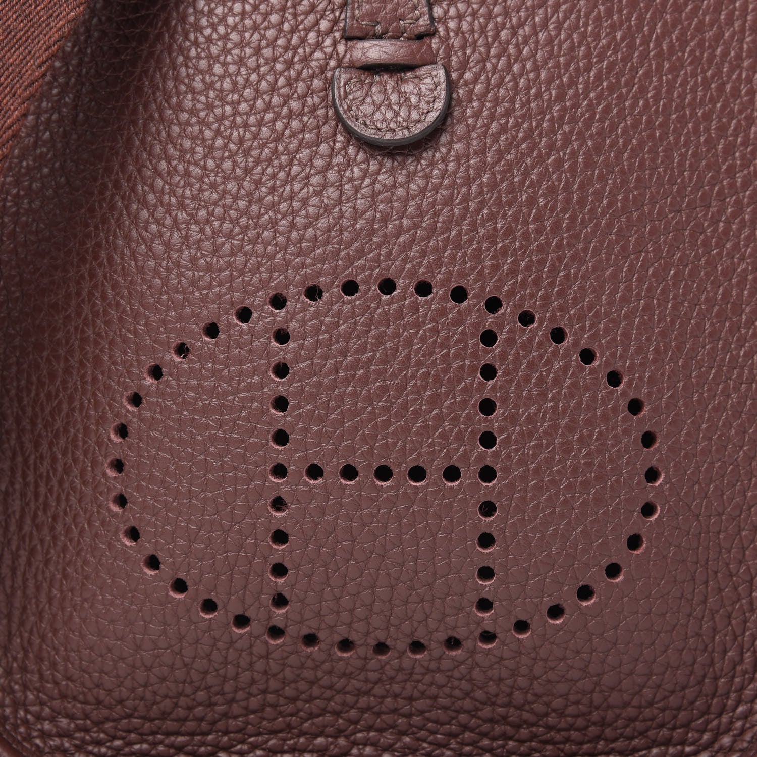Hermes Taurillon Clemence Evelyne TPM Havane 9 of 10