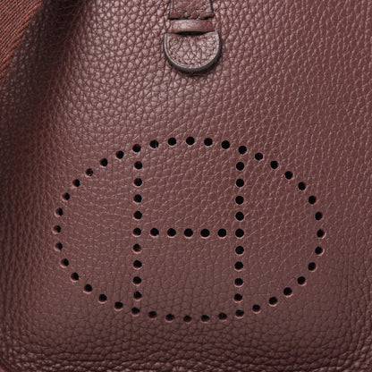 Hermes Taurillon Clemence Evelyne TPM Havane 9 of 10