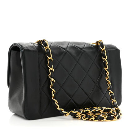 Chanel Lambskin Quilted Small Single Flap Black 3 of 17
