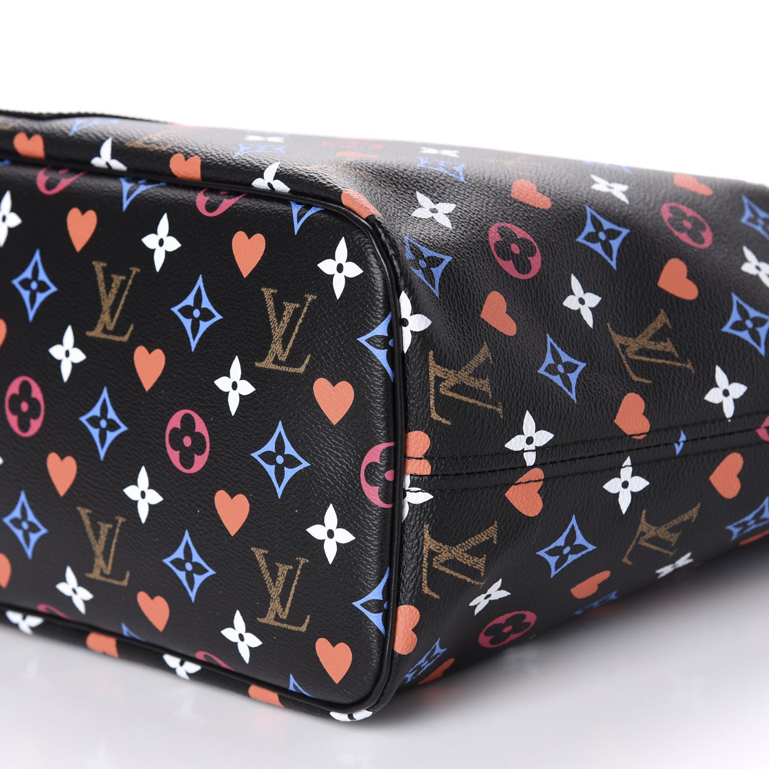 Louis Vuitton Game On Neverfull MM Black 8 of 11
