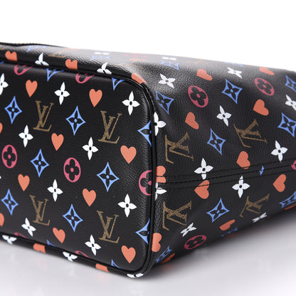 Louis Vuitton Game On Neverfull MM Black 8 of 11