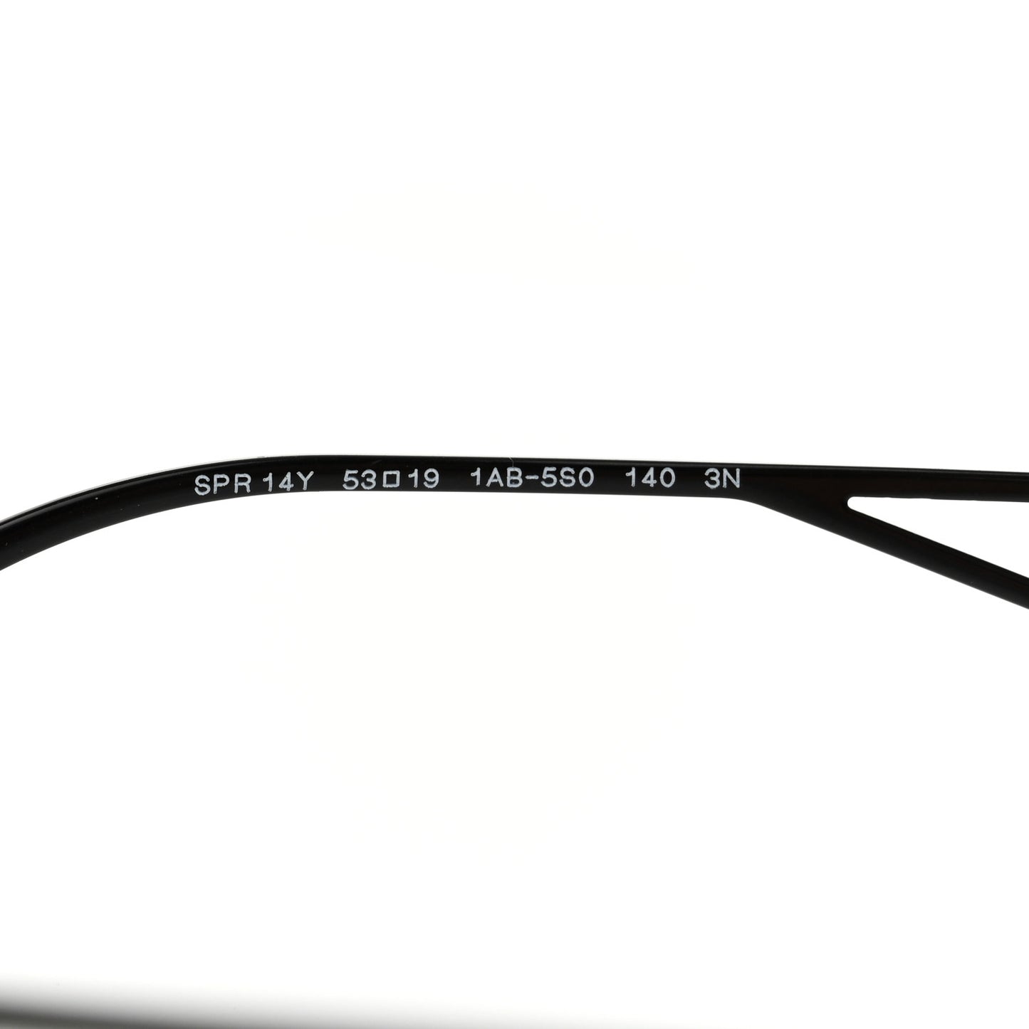 Acetate Sunglasses SPR 14Y Black Slate Gray