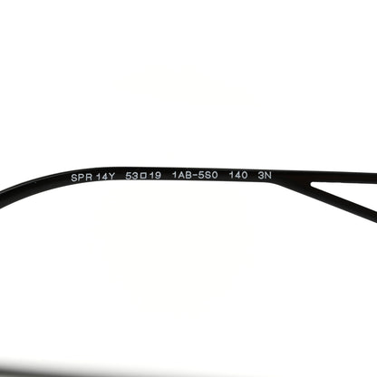 Prada Acetate Sunglasses SPR 14Y Black Slate Gray 6 of 8