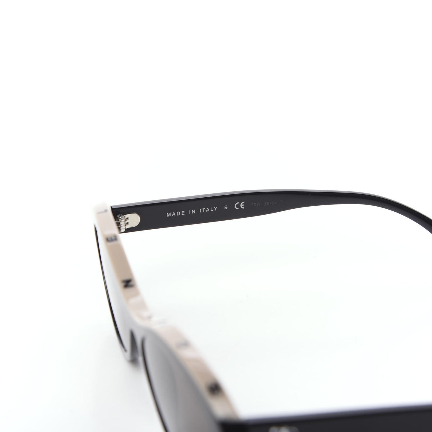 Acetate Oval Sunglasses 5416 Black Beige