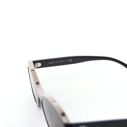 Chanel Acetate Oval Sunglasses 5416 Black Beige 5 of 8