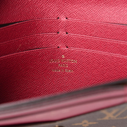 Louis Vuitton Monogram Jeanne Wallet Fuchsia 7 of 8