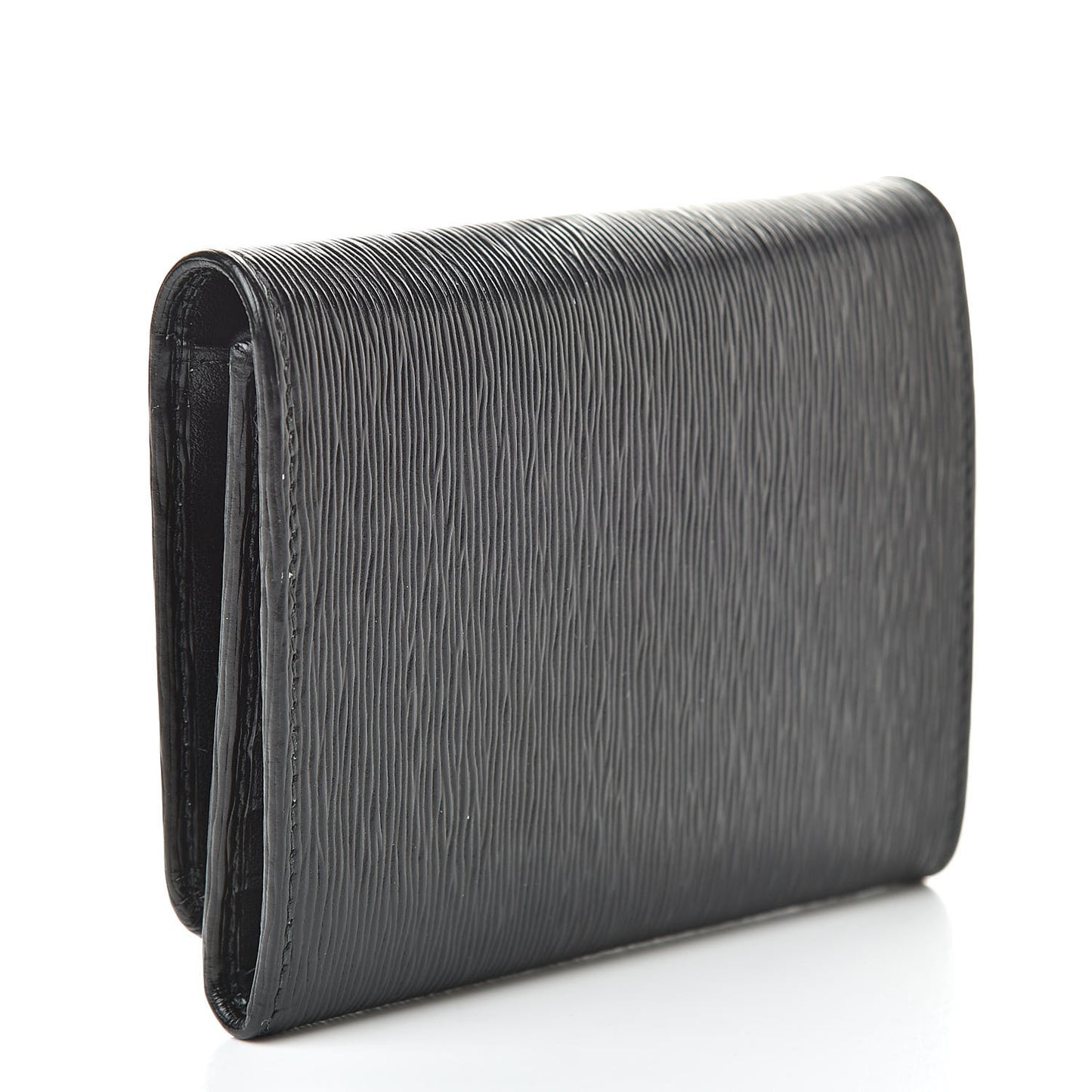 Vitello Move Tri-Fold Compact Wallet Black