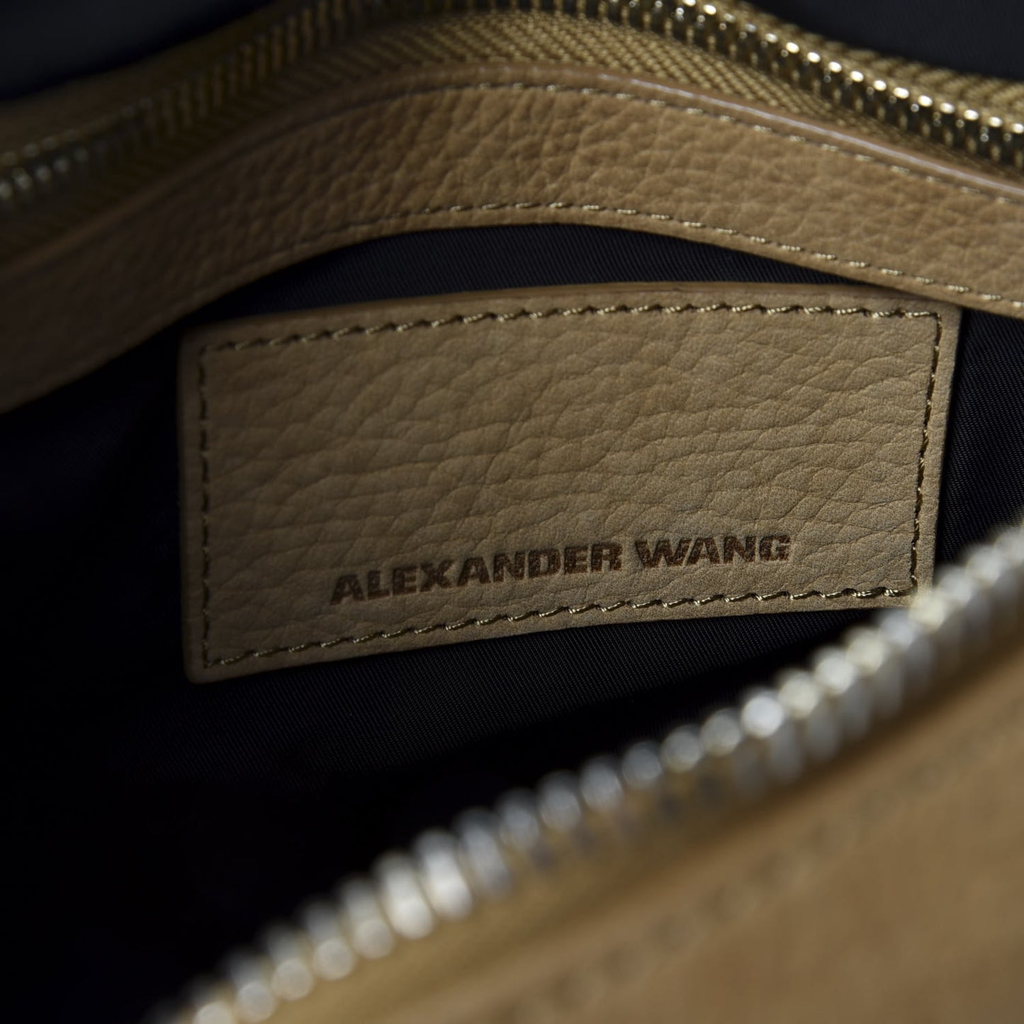 Tumbled Nubuck Rocco Tan Pale Gold Hardware