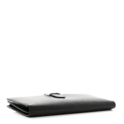 Hermes Epsom Bearn Gusset Wallet Black 4 of 11