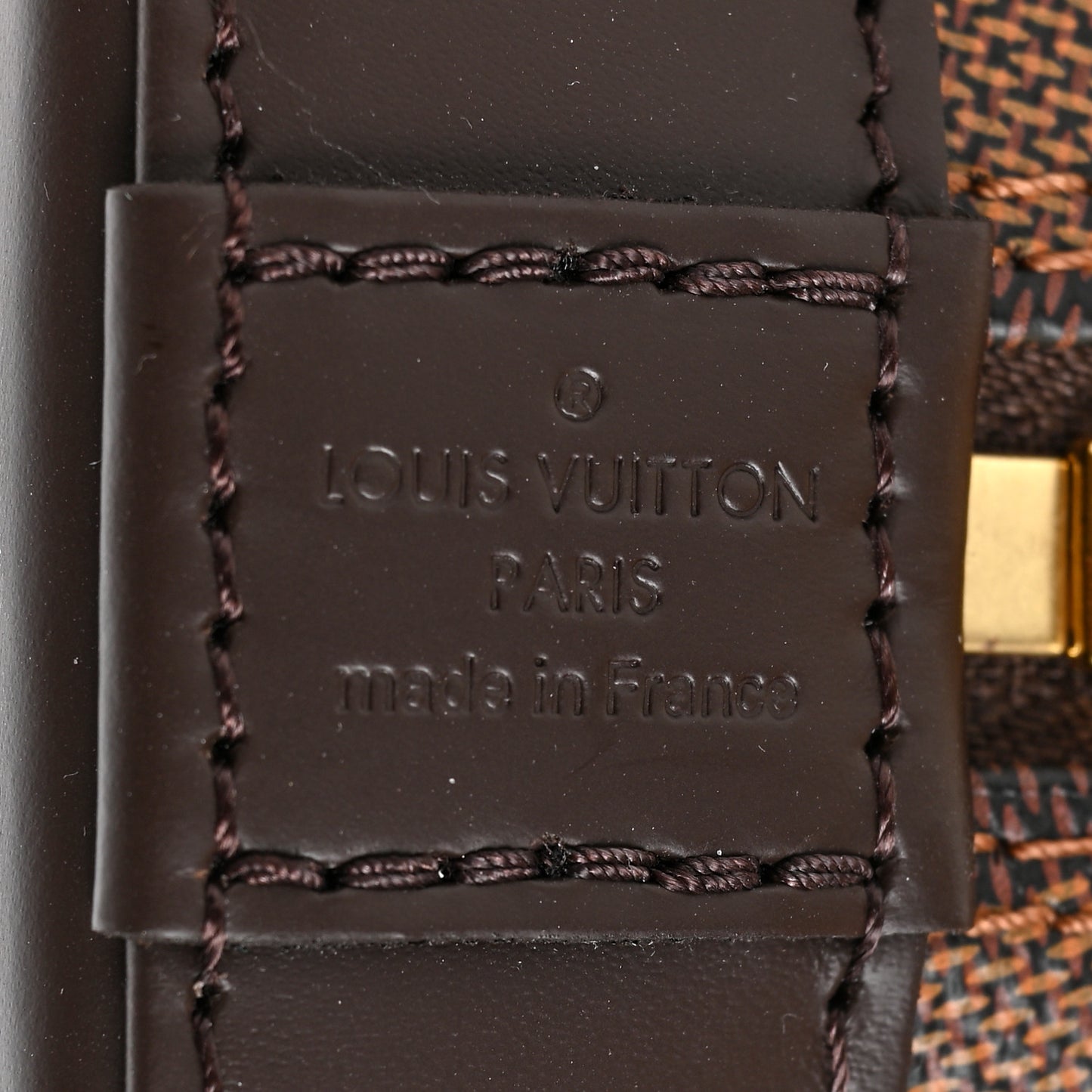 Damier Ebene Alma BB