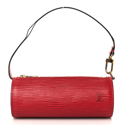 Louis Vuitton Epi Soufflot Pochette Castillan Red 1 of 8