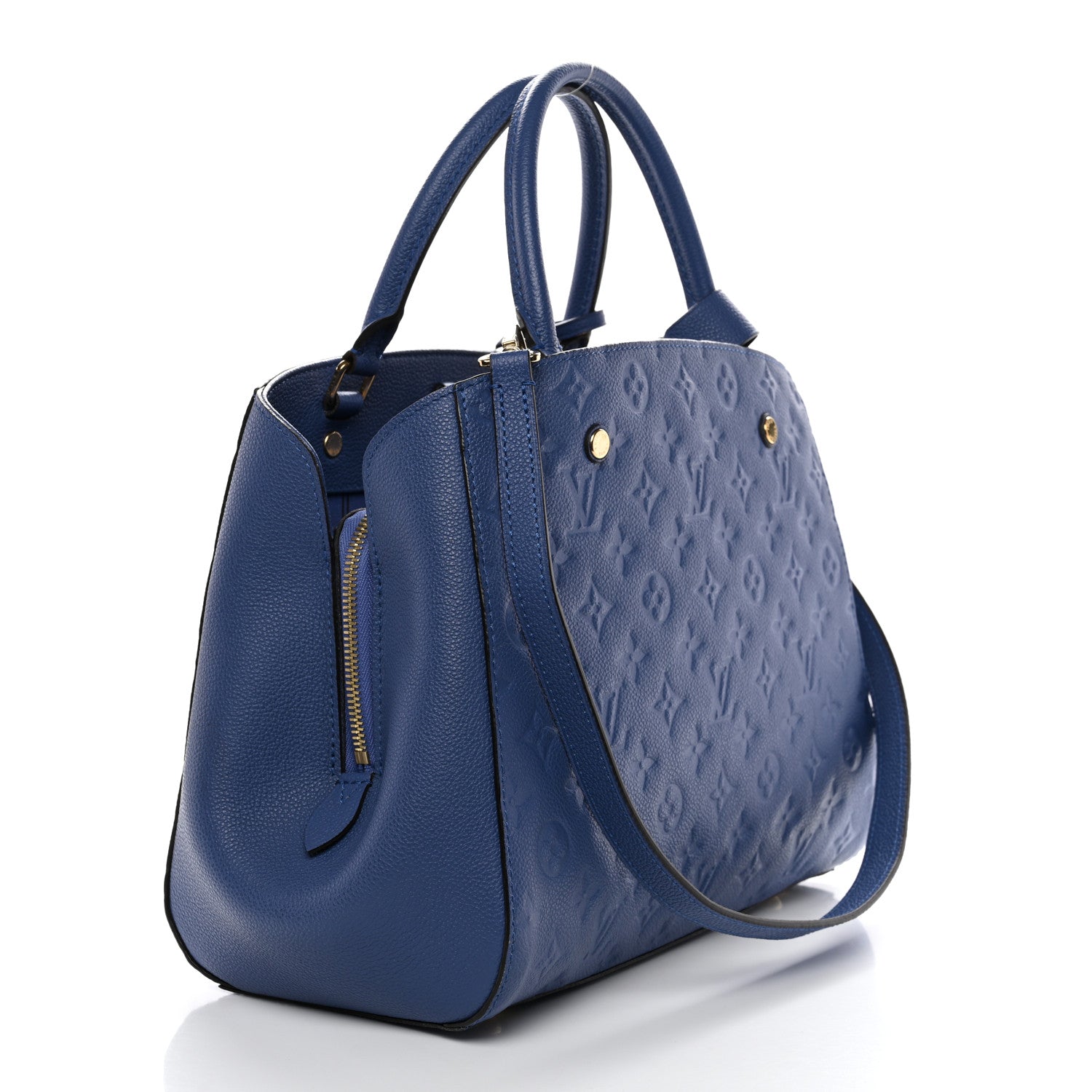 Louis Vuitton Empreinte Montaigne MM Denim 1828234 – FASHIONPHILE