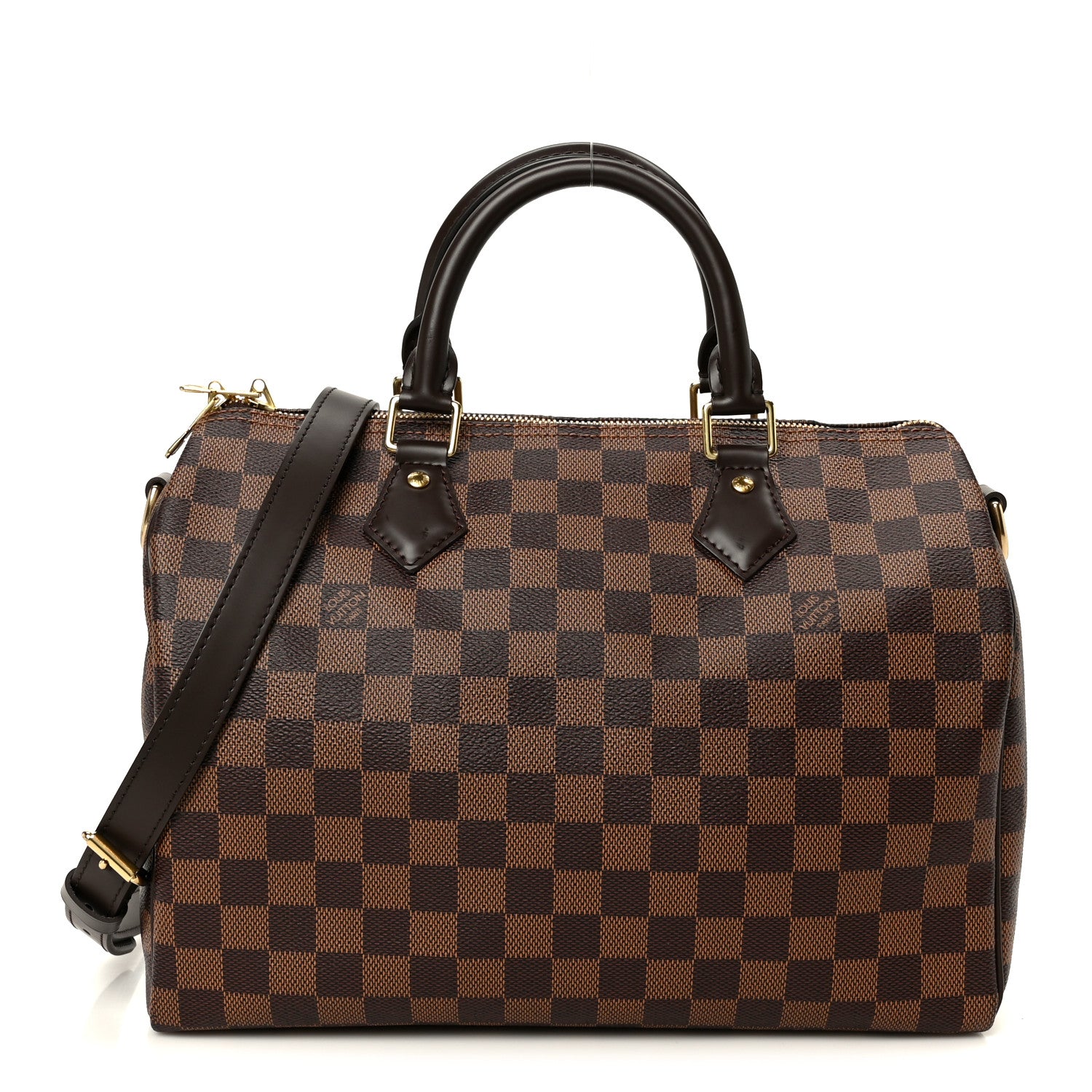 Louis Vuitton Damier Ebene Speedy Bandouliere 30 1 of 12