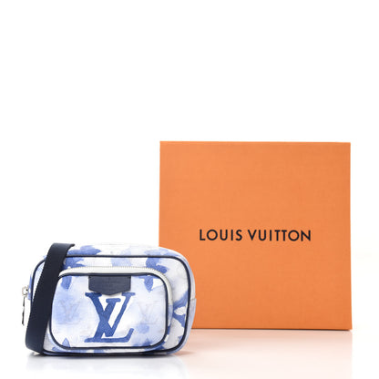 Louis Vuitton Monogram Watercolor Outdoor Pouch Blue 9 of 9
