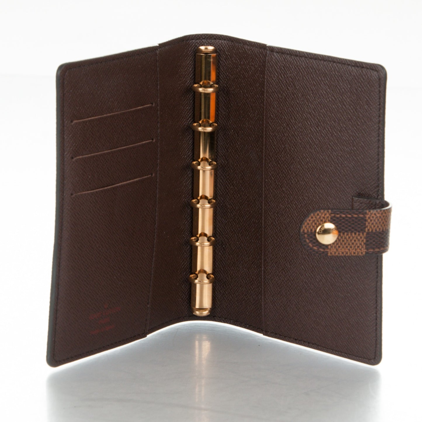 Damier Ebene Small Ring Agenda Cover