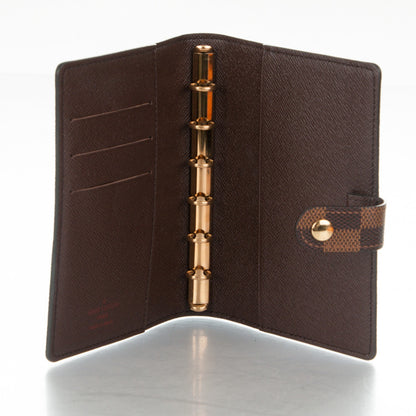 Louis Vuitton Damier Ebene Small Ring Agenda Cover 5 of 7