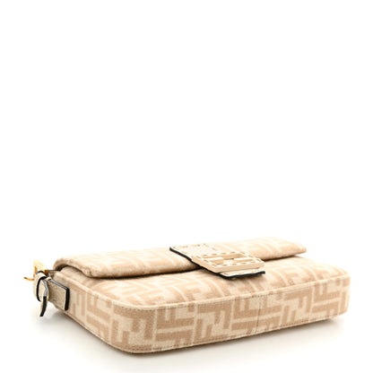 Fendi Wool Cuoio Romano Selleria FF 1974 Baguette 1997 Beige Cammello Camelia 4 of 10