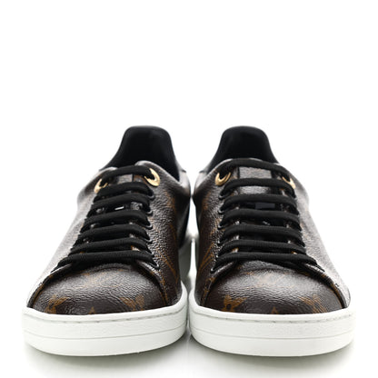 Louis Vuitton Patent Monogram Frontrow Sneakers 36 2 of 8