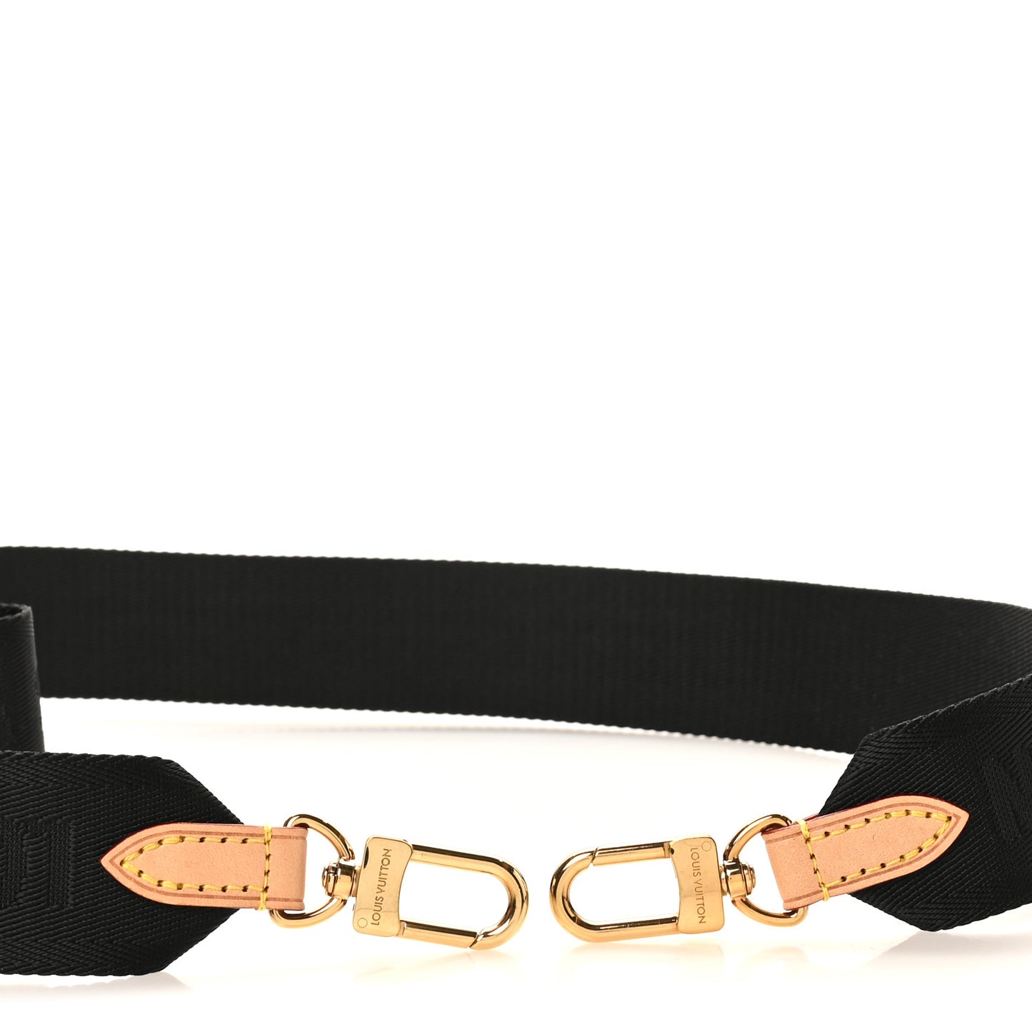 Monogram Multi Pochette Accessories Bandouliere Shoulder Strap Black