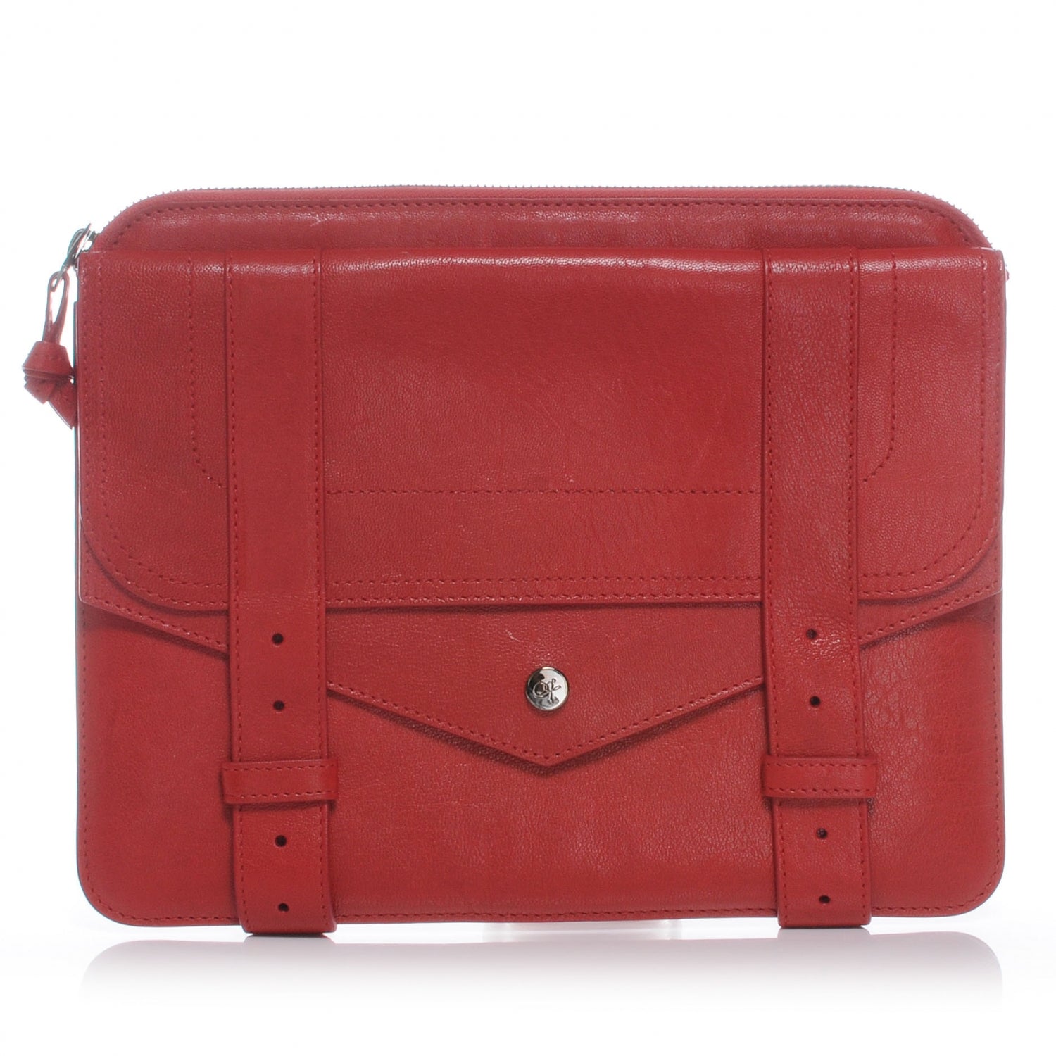 Proenza Schouler Leather PS1 iPad Case Red 1 of 6