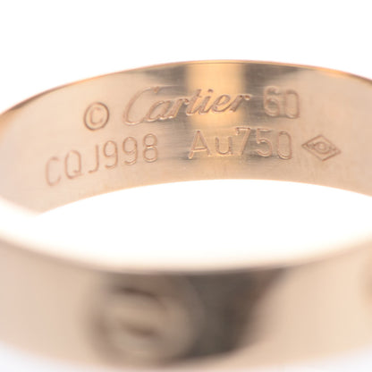Cartier 18K Yellow Gold 5.5mm LOVE Ring 60 9 3 of 4