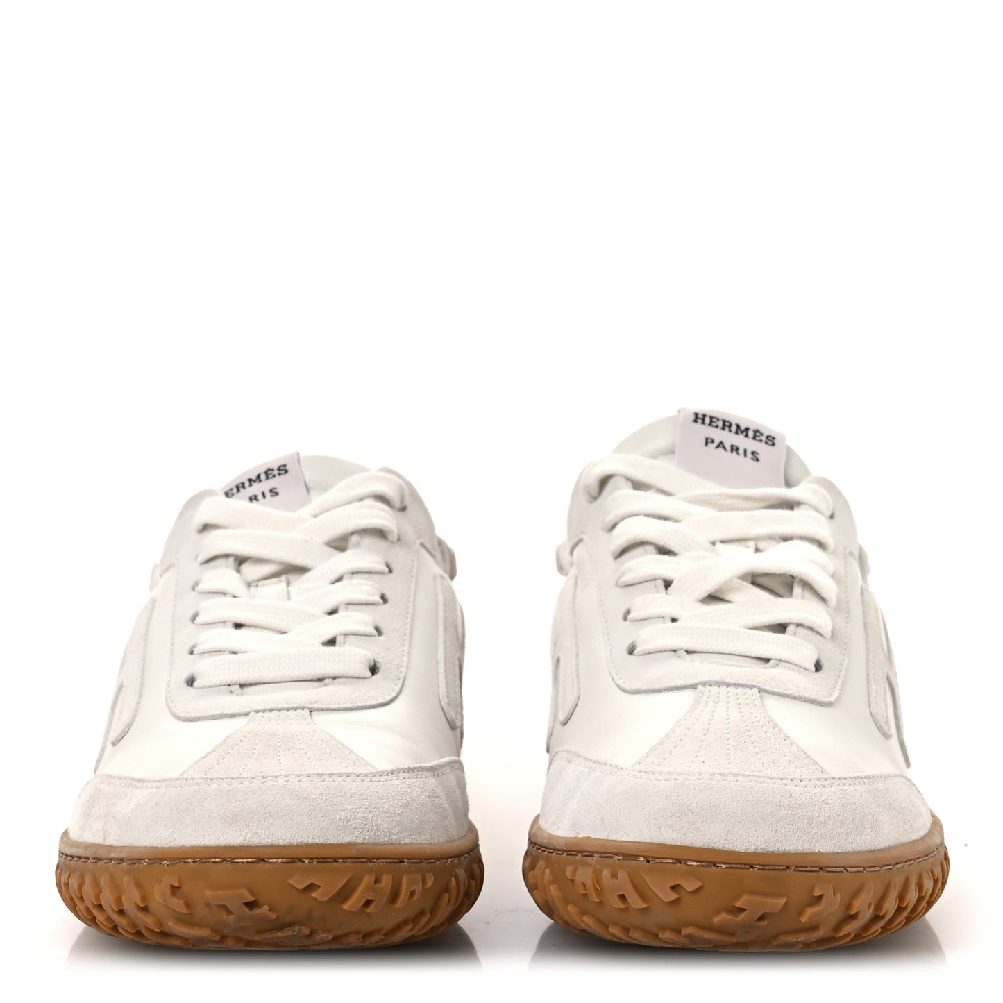 Nappa Suede Goatskin Womens Jet Sneakers 37.5 White