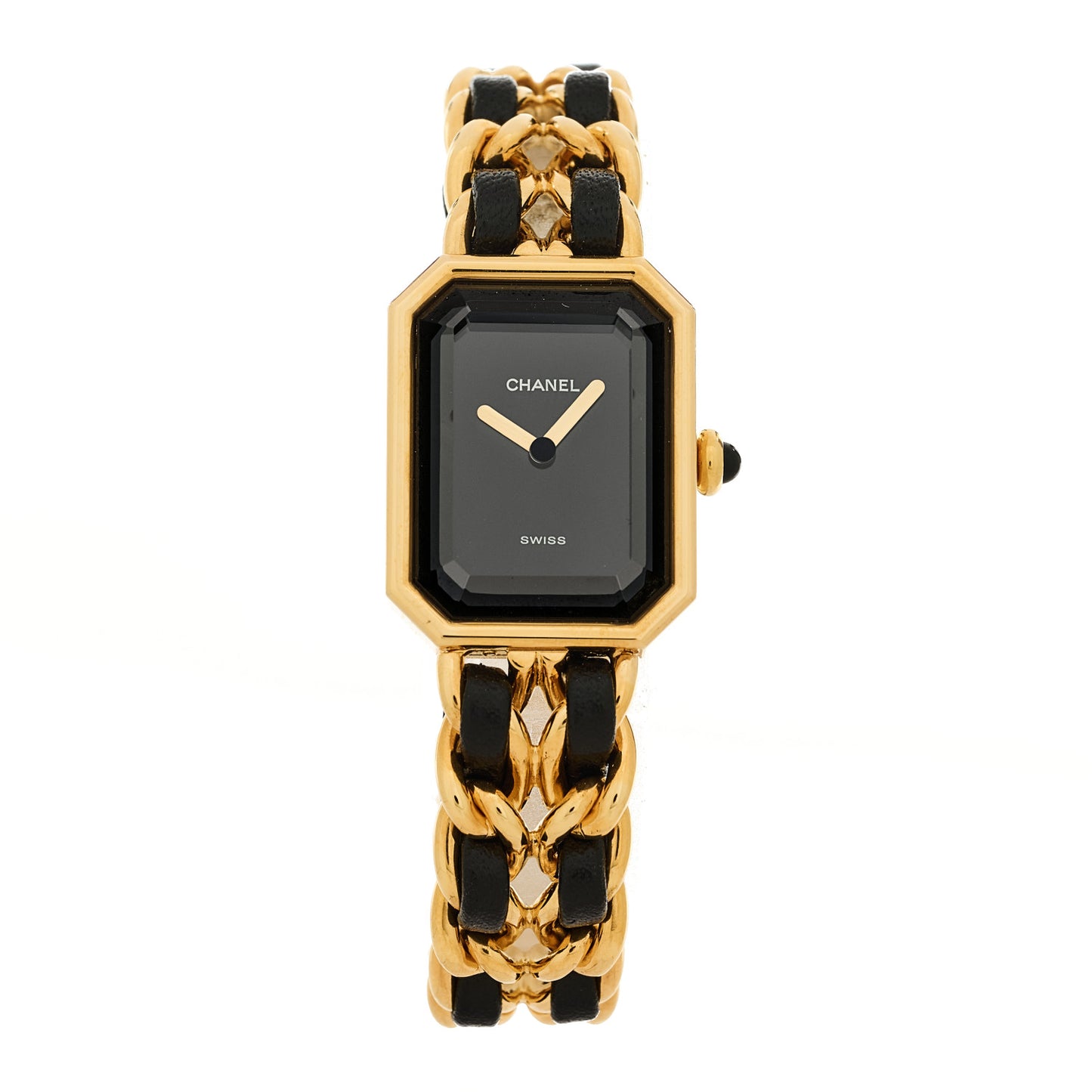 Stainless Steel Lambskin 20mm Chain Premiere Quartz Watch Gold M