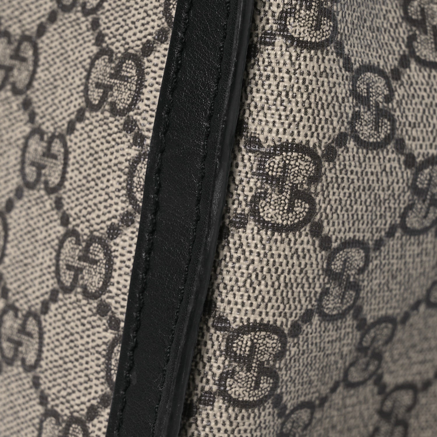 Gucci GG Supreme Monogram Medium Padlock Tote Black 17 of 20
