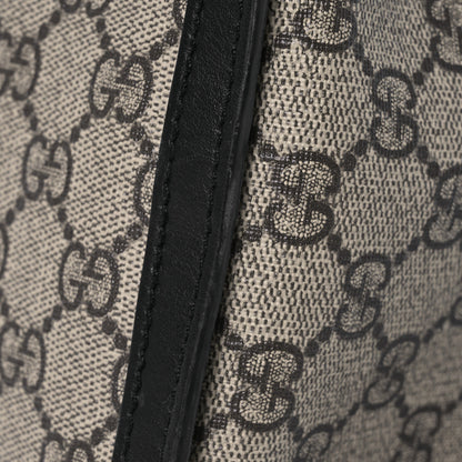 Gucci GG Supreme Monogram Medium Padlock Tote Black 17 of 20