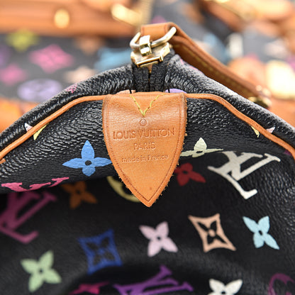 Louis Vuitton Monogram Multicolor Keepall 45 Black 5 of 27