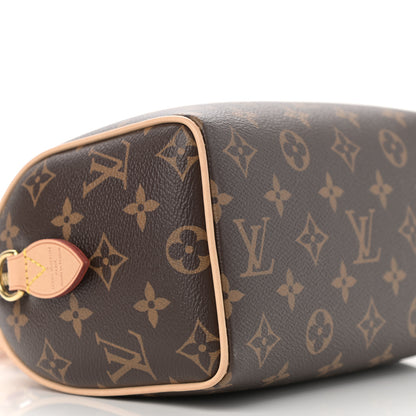 Louis Vuitton Monogram Speedy Bandouliere 20 Black 8 of 9