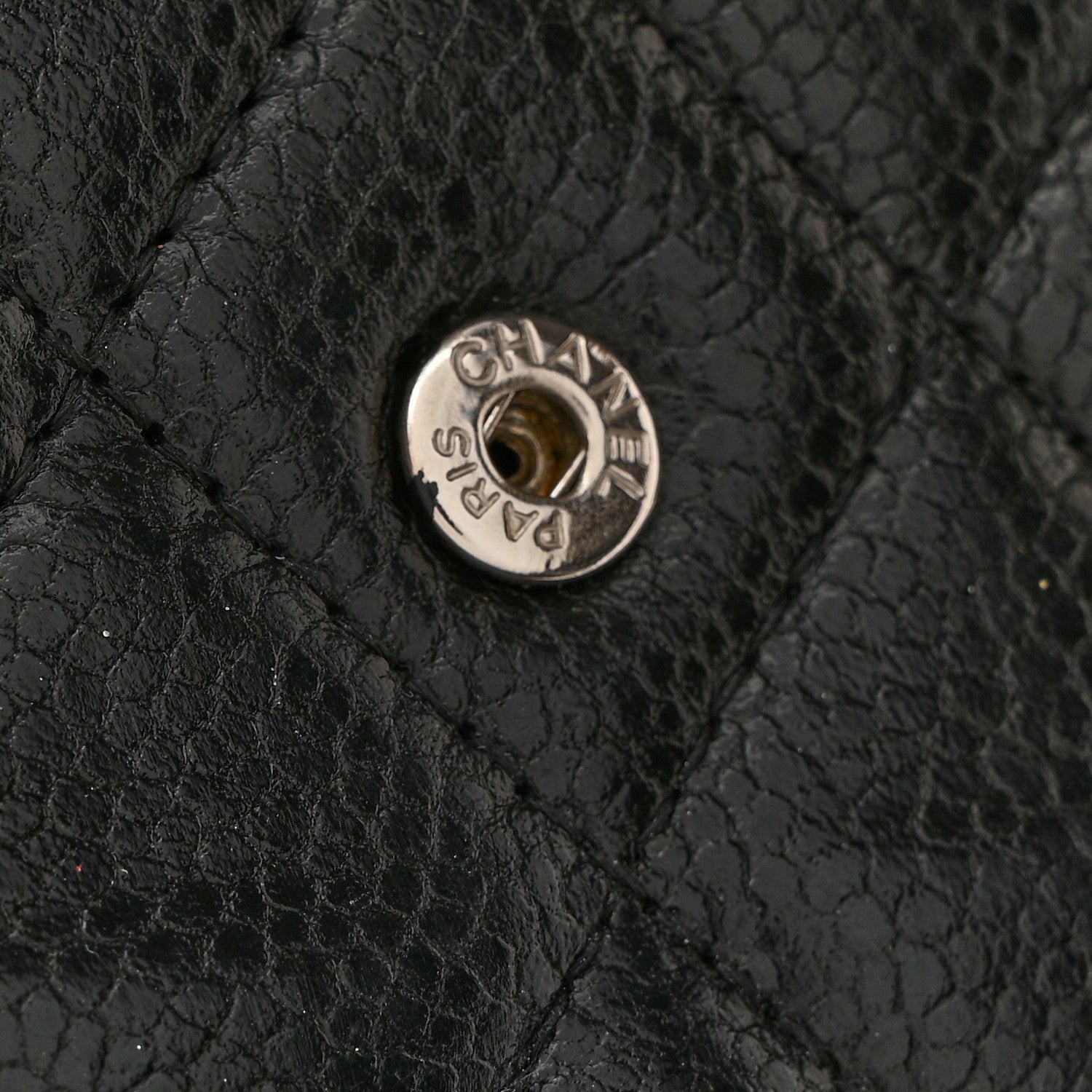 Chanel Caviar Quilted CC Long Double Wallet Black 10 of 11